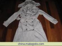 浙江省寧波金鑫針紡織品貿(mào)易與江東中波紡織原料商行 整單外貿(mào)庫存女式風衣概覽